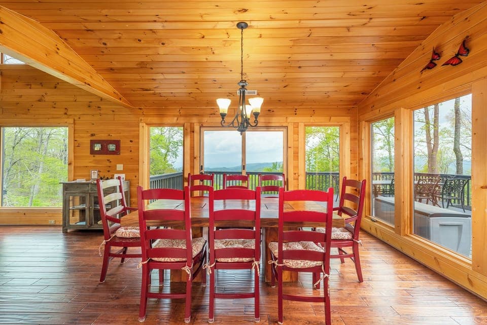 Dining room on main level