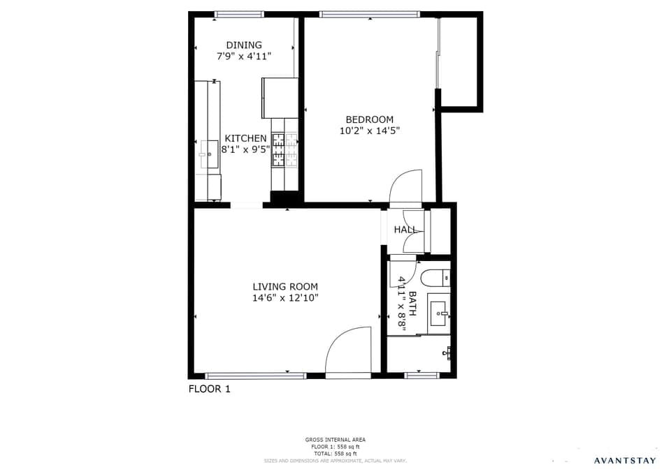 Floor Plan of Seashore V.