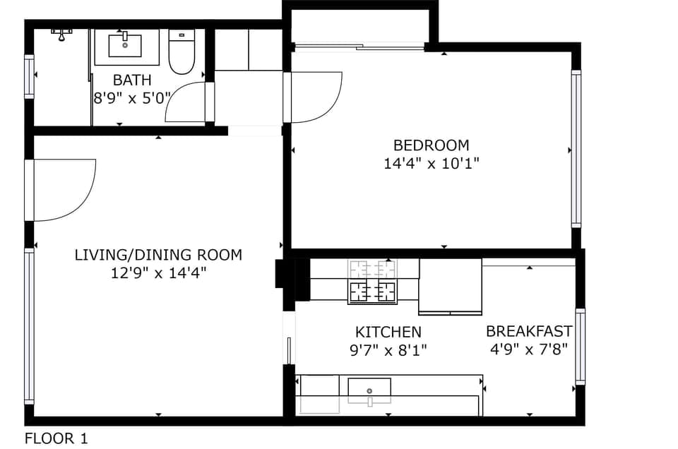Floor Plan of Seashore X.