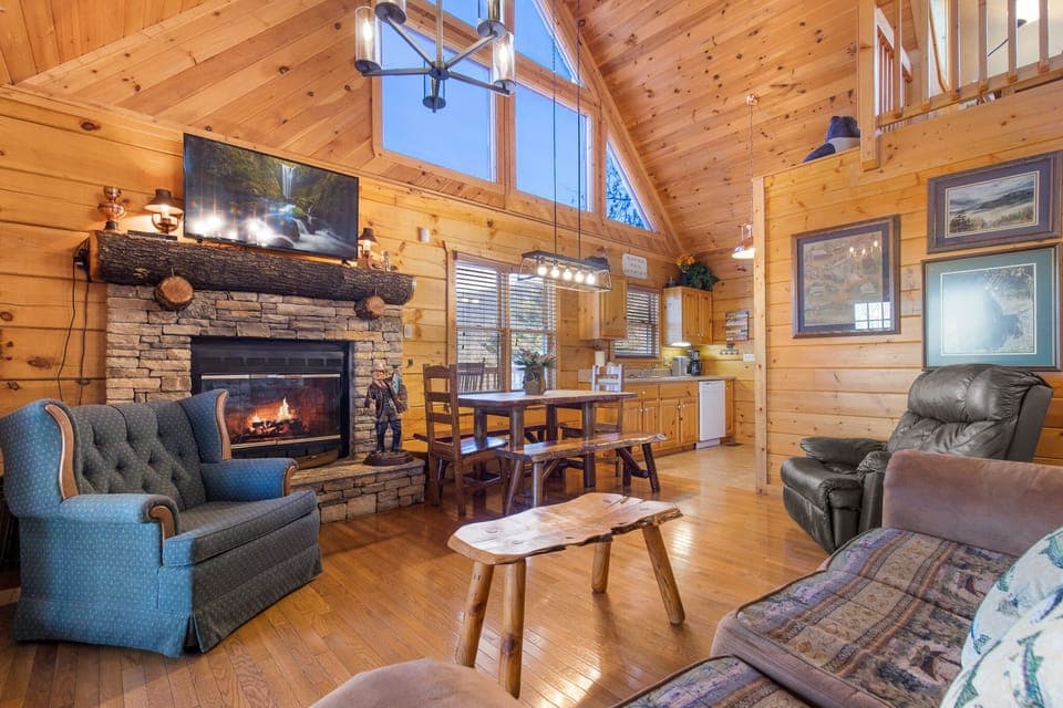 Living Room - Gas Fireplace