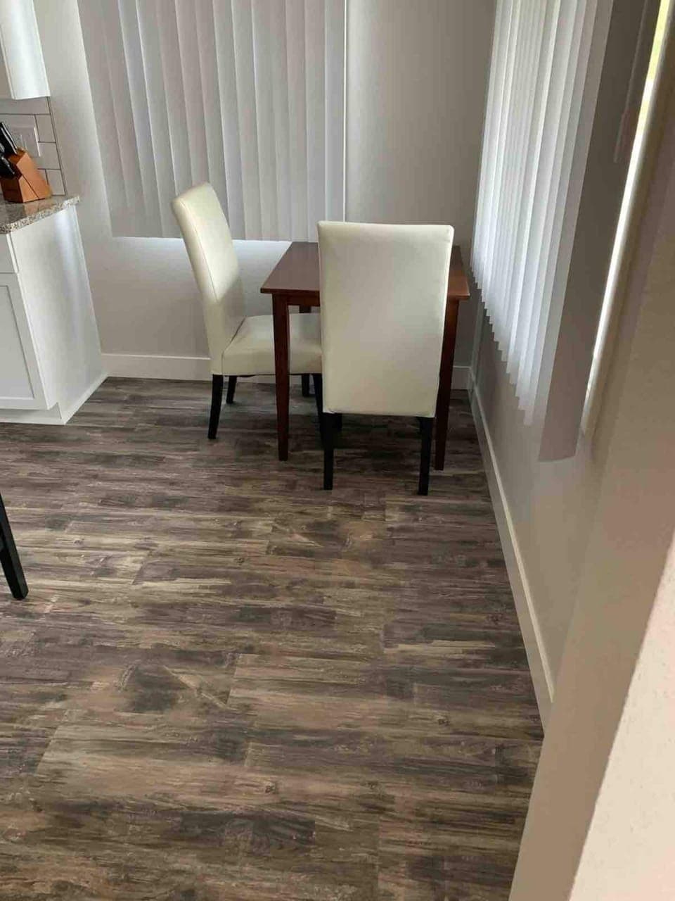 Bistro Table in Kitchen