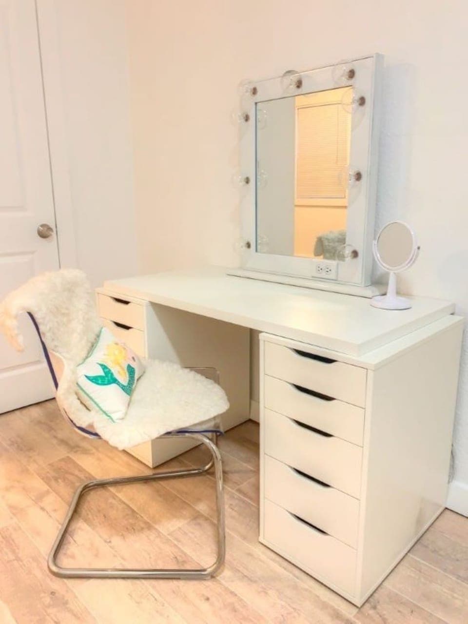 Vanity in Large Shared Room