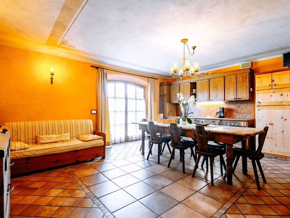 Table, Furniture, Property, Wood, Lighting, Architecture, Interior Design, Orange, Floor, Chair