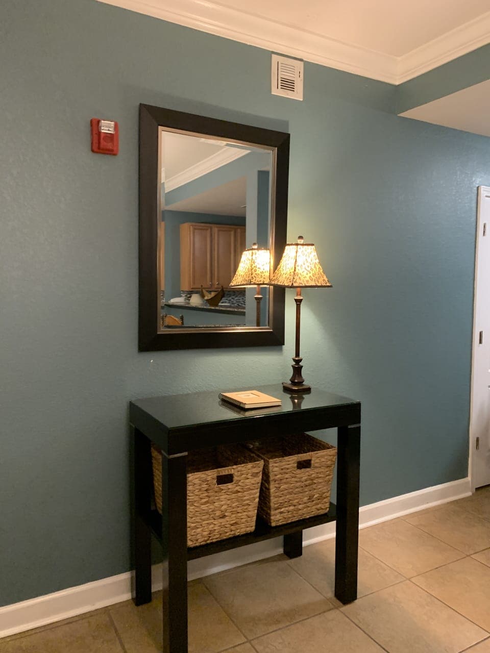 Entrance Table/Open floor plan