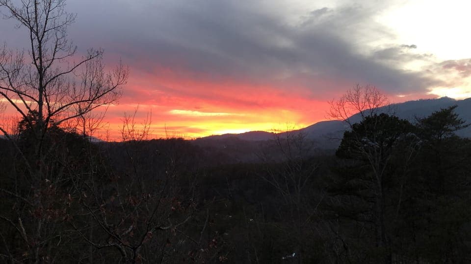 Beautiful Sunset views from The Porch