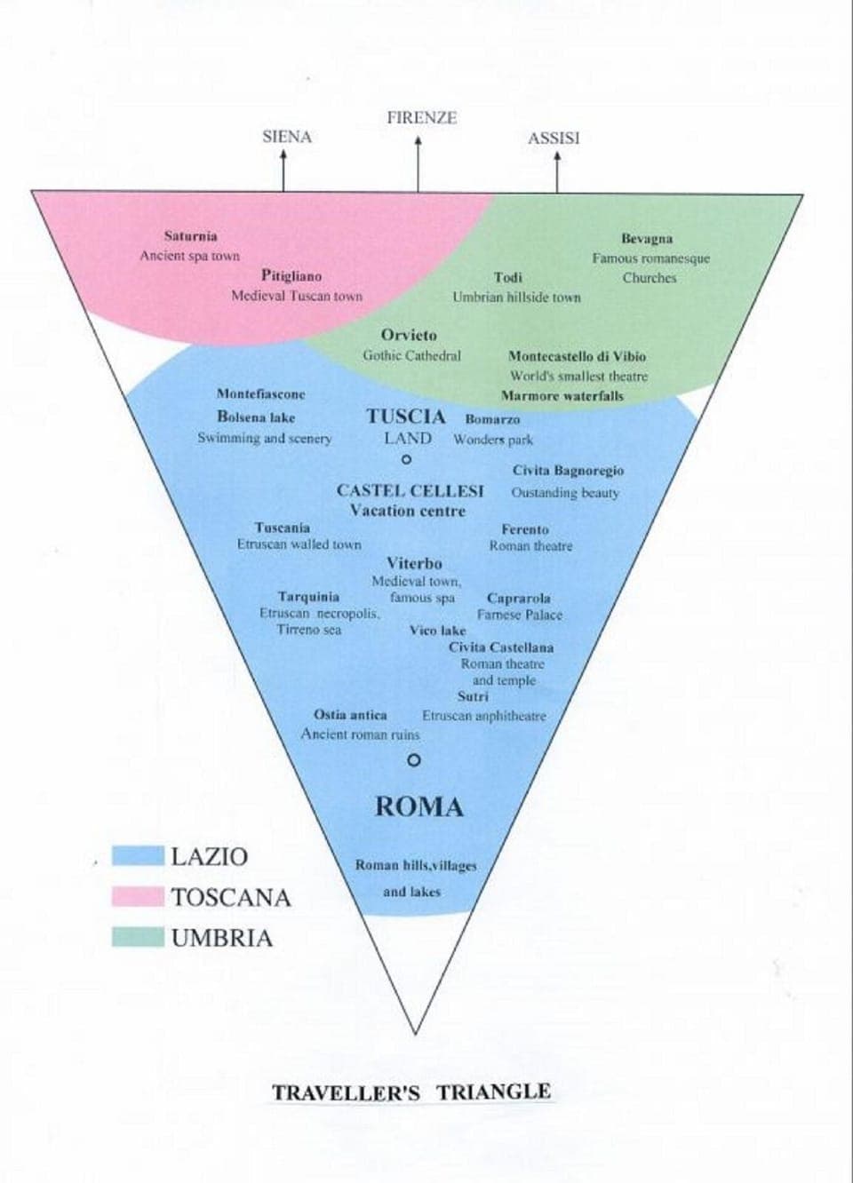Layout/ floor plan. Village position (The Vacation triangle)