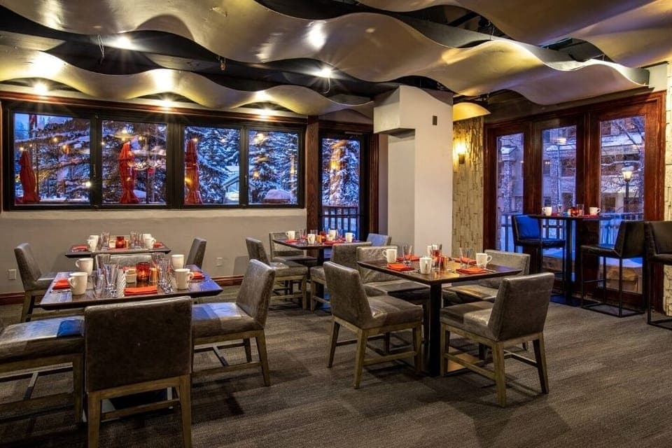 Restaurant inside Beaver Creek Lodge  "Alpine and Antler 's"
