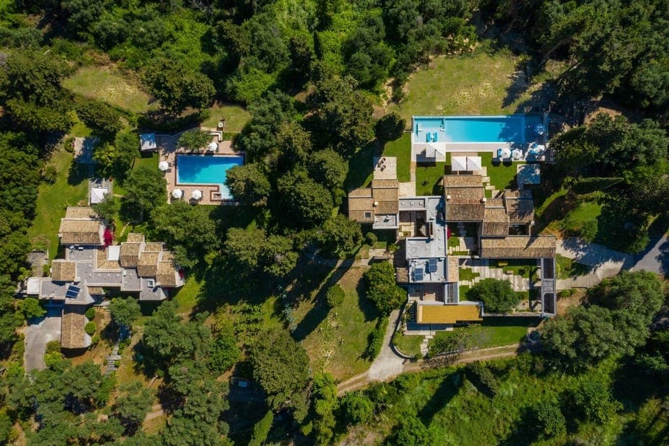Aerial View of the Estate