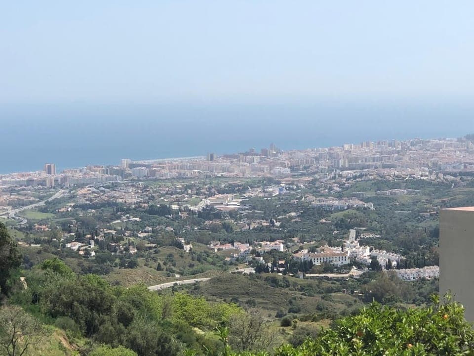 Views from rooftop terrace