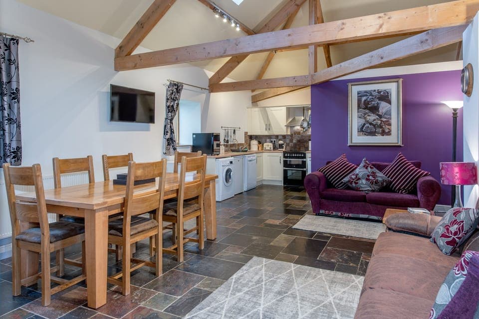 Open plan living area