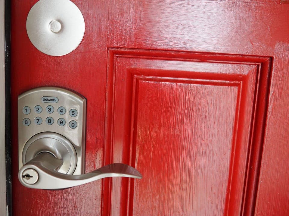 Home equipped with smartlock