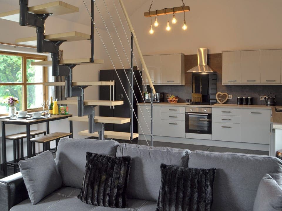 Open plan living space | Caffi Sali - Pentre Bach, Blaenpennal, Aberystwyth