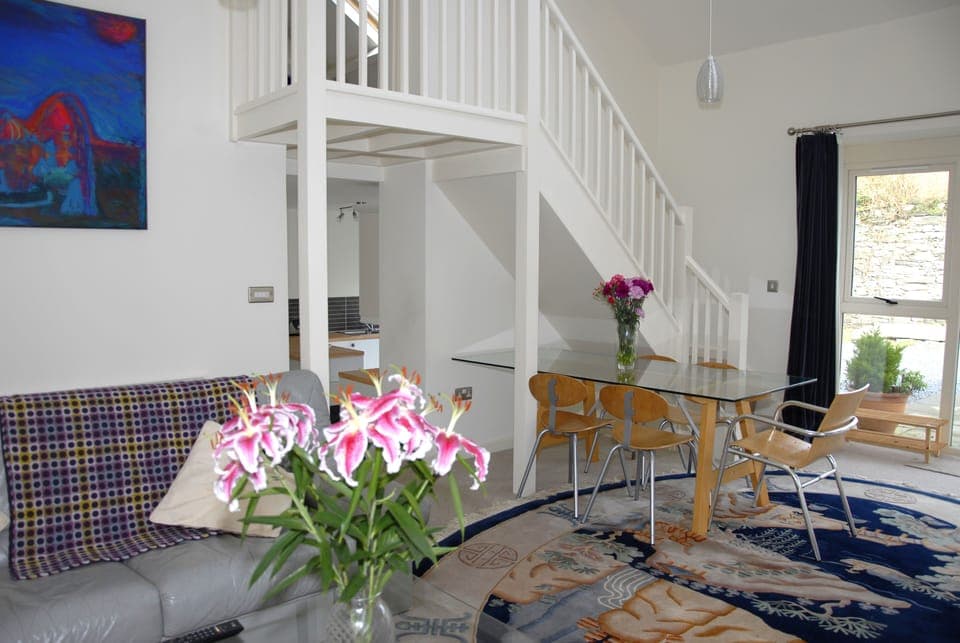 Double height sitting room