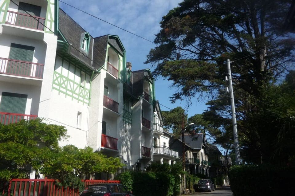View of the building and its surroundings