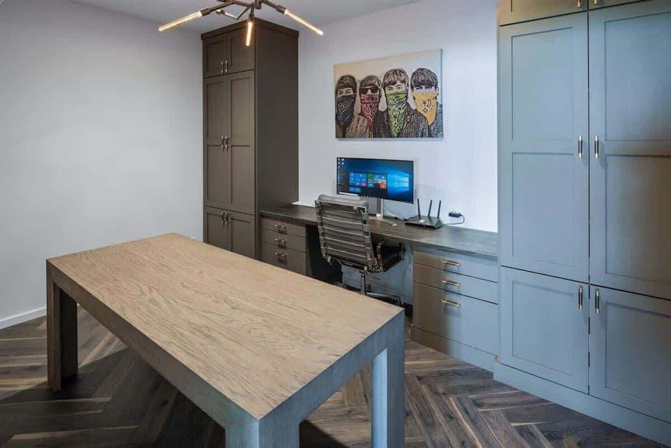 Private office with high speed internet. 