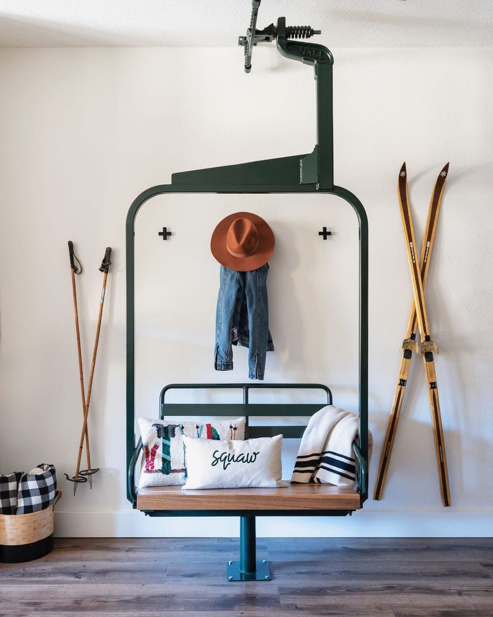 Chairlift because ski condo