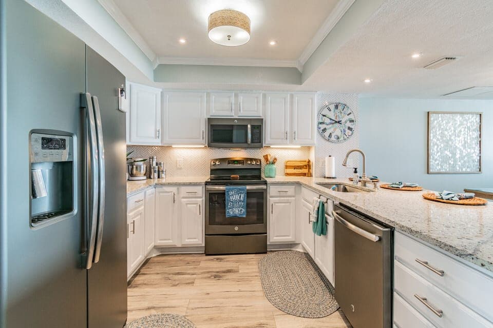 Spacious kitchen