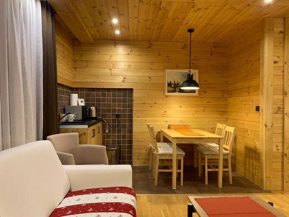 Kitchen area. Prestige Studio in Chalet Kolasin