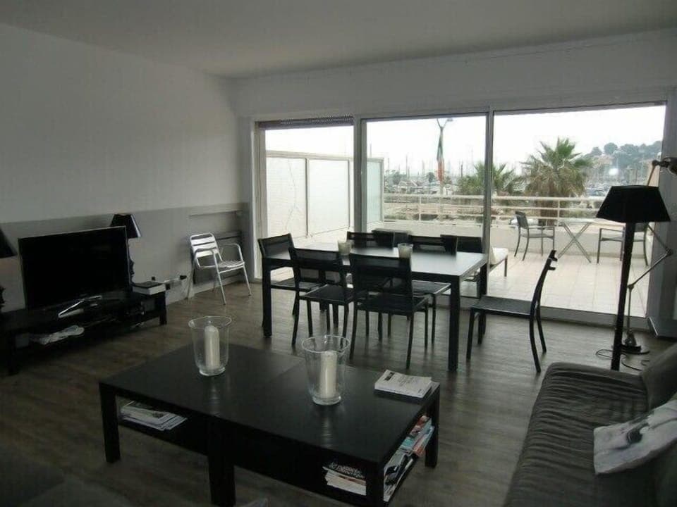 View from lounge over terrace