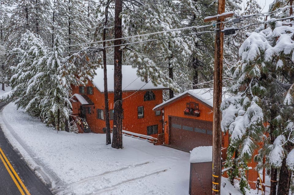 Elevation View in winter