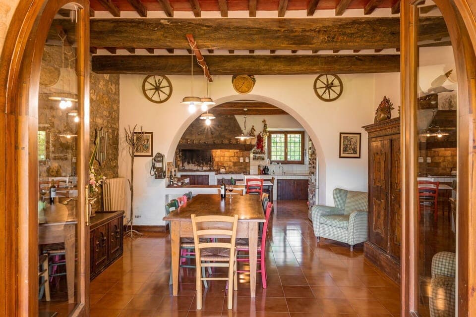 Furniture, Table, Cabinetry, Wood, Chair, Building, Interior Design, Architecture, Door, Wood Stain