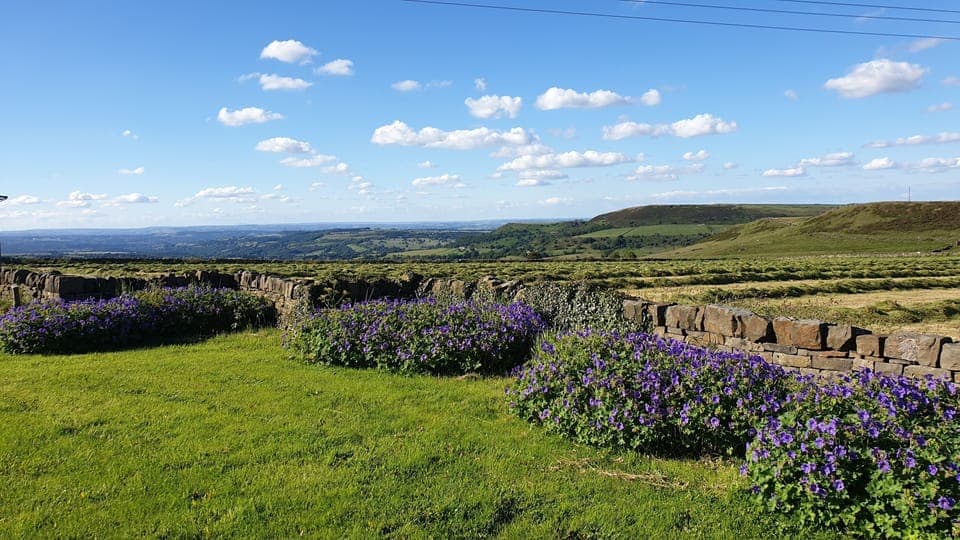 Summer views of the Holme Valley