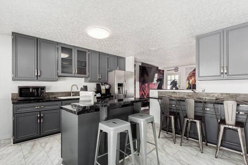 Feel free to cook in our fully equipped kitchen.