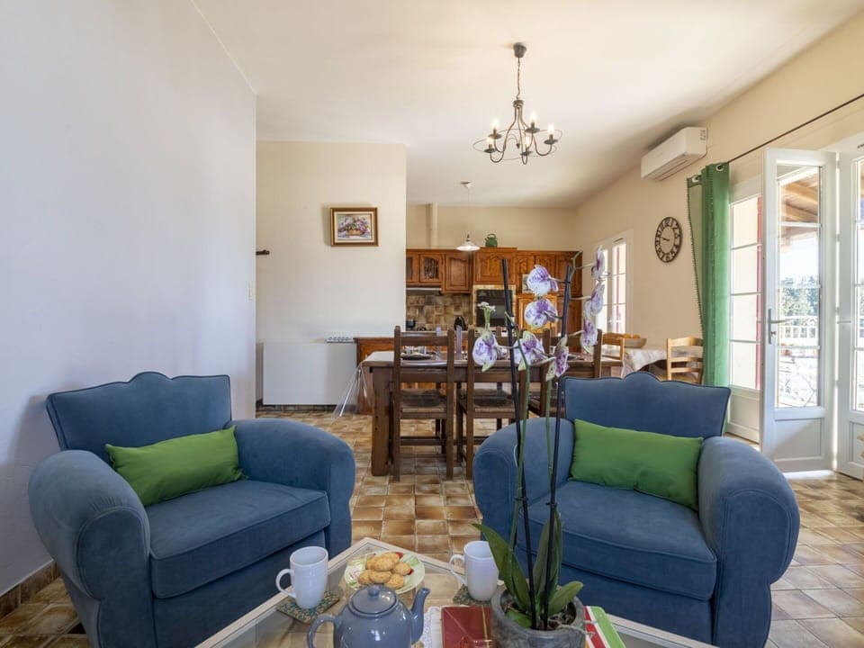 Couch, Table, Property, Furniture, Azure, Wood, Interior Design, Lighting, Building, Living Room