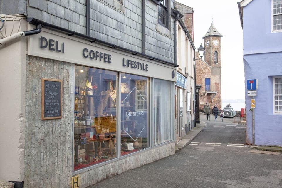 Local shops in Kingsand