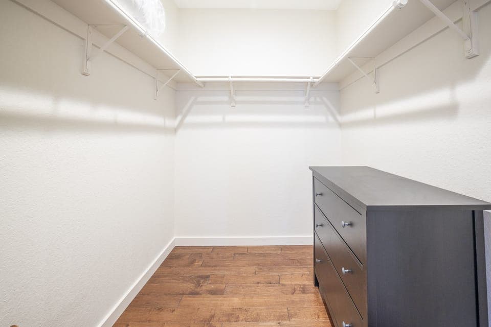 Master bedroom closet