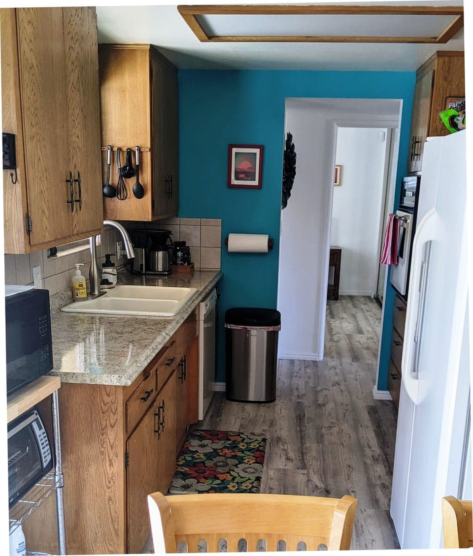 Kitchen with all the amenities