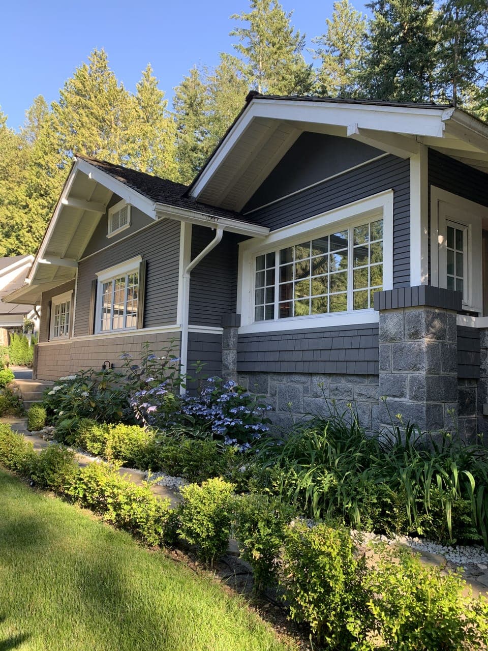 Front of the bungalow