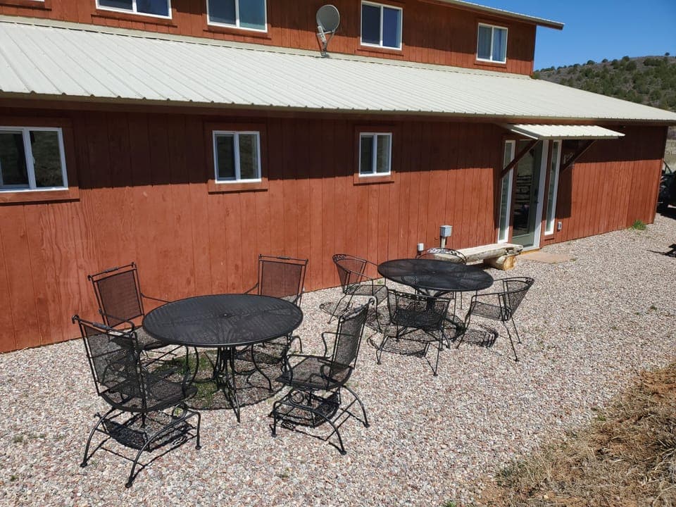 Patio seating for 8
