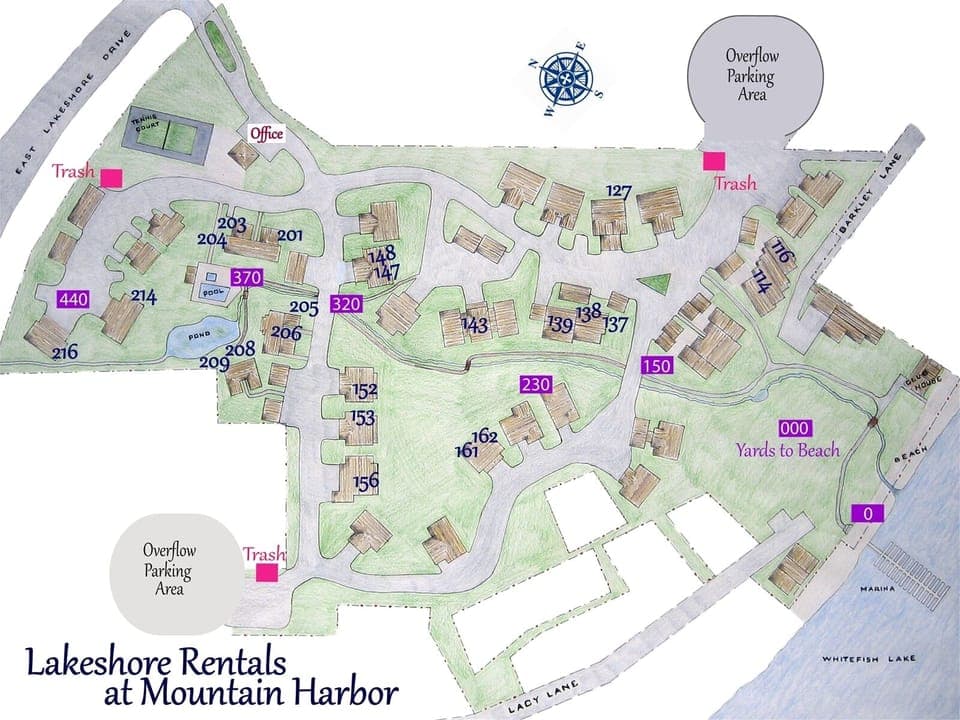 Map of Mountain Harbor