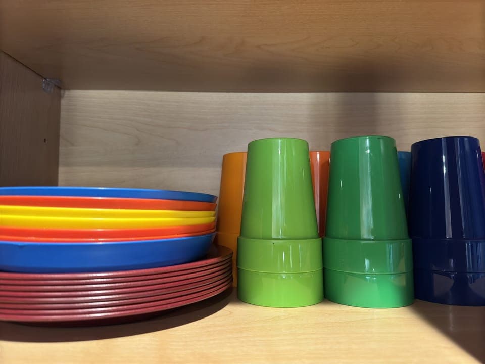 Kid Friendly Dishes and Cups