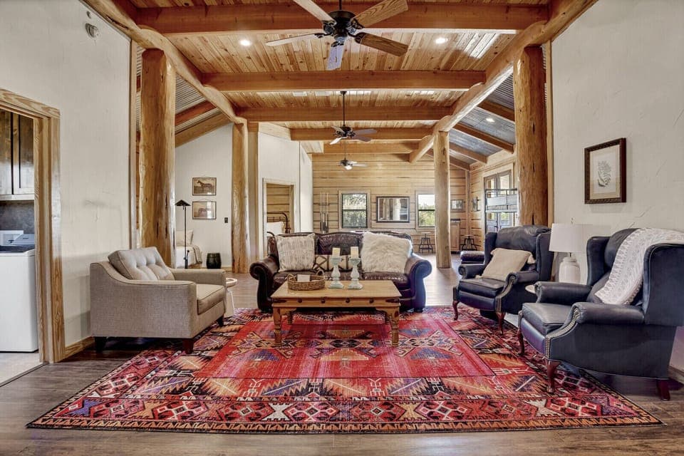 Large & open living area!