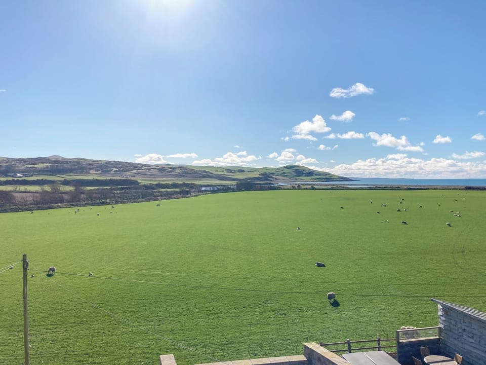 View from master bedroom | Ardstinchar Mews, Ballantrae, near Girvan