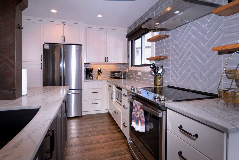 Spacious kitchen