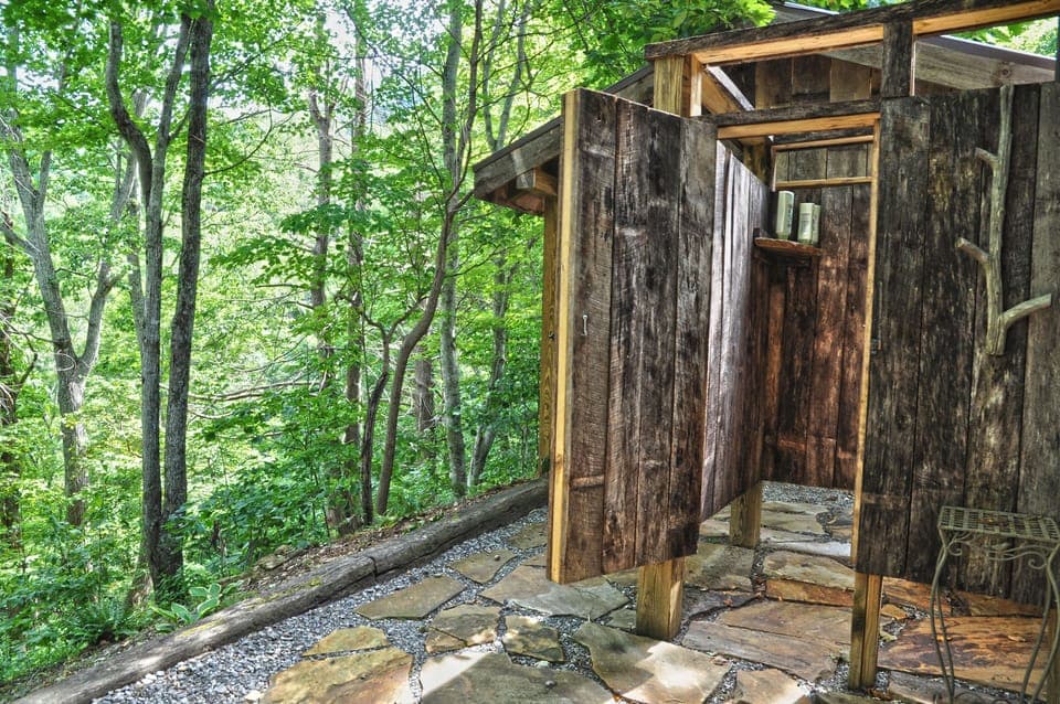 your very own private outdoor shower! I promise, you'll love it (summer only) 