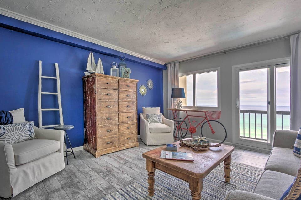 Panama City Vacation Rental | 1BR | 2BA | 887 Sq Ft | Step-Free Access