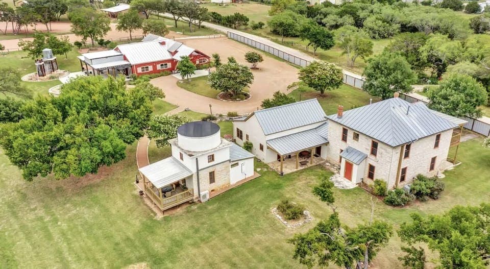 Tank House Airal View