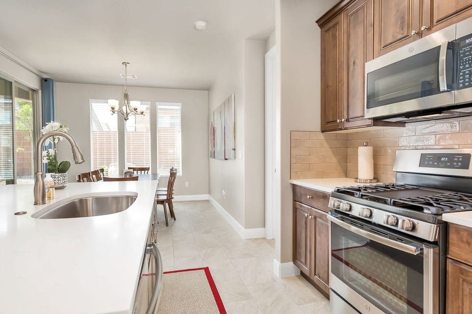 Top of the line appliances