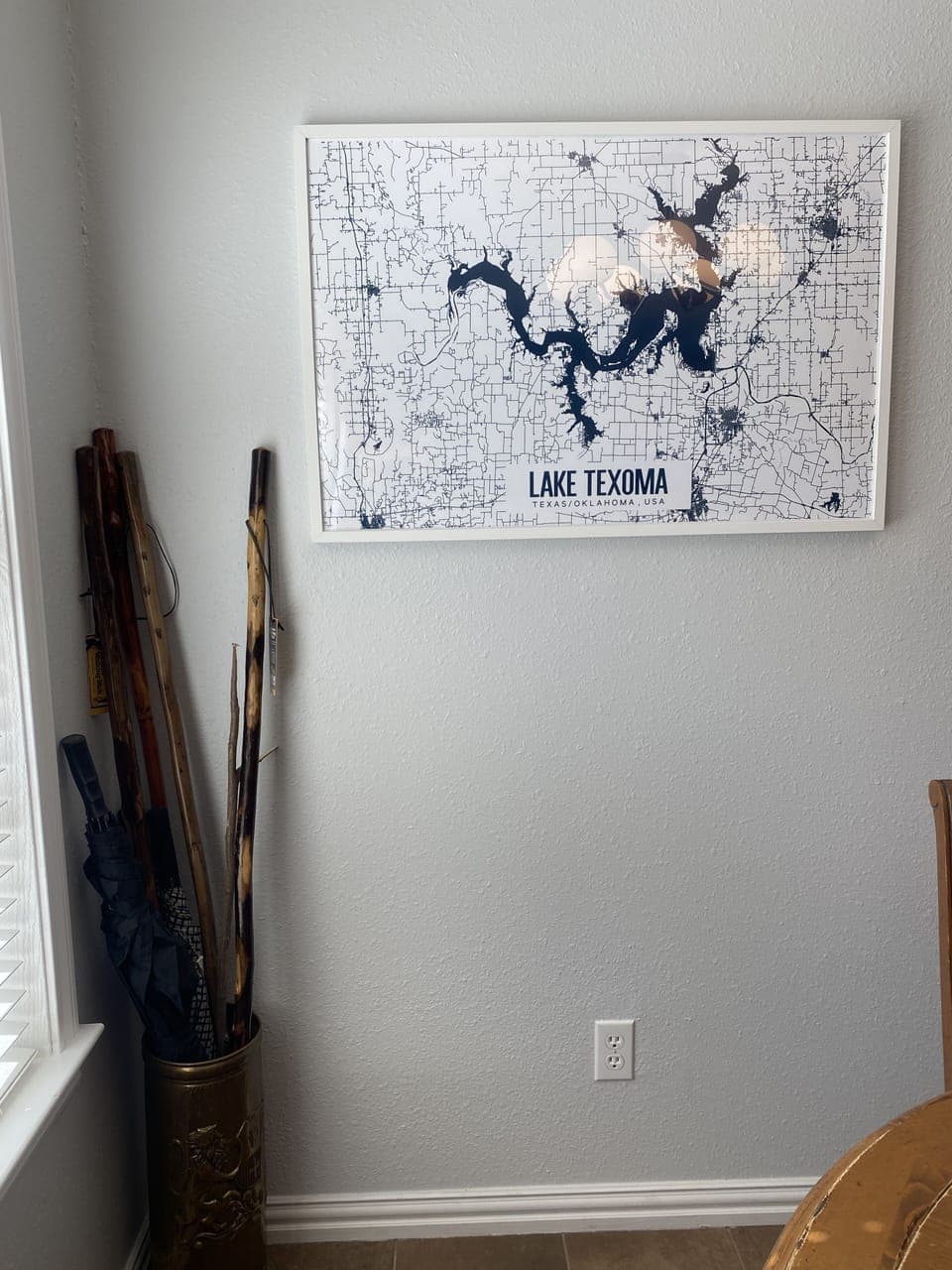 Walking sticks and umbrellas