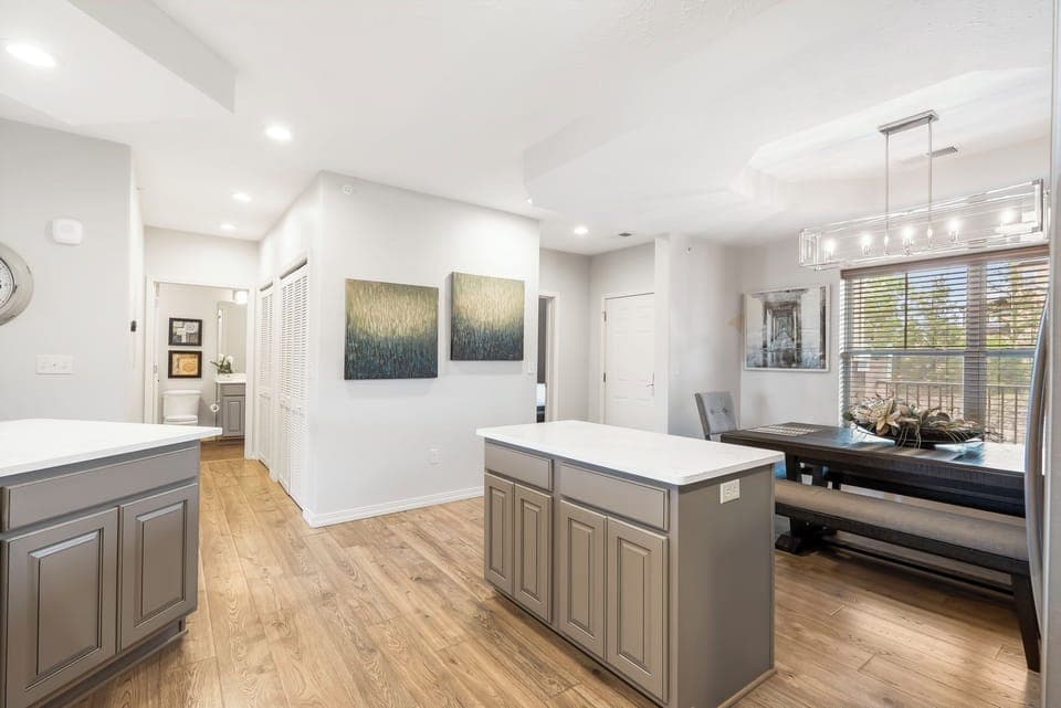 Dining Area, Extra Cabinet Space