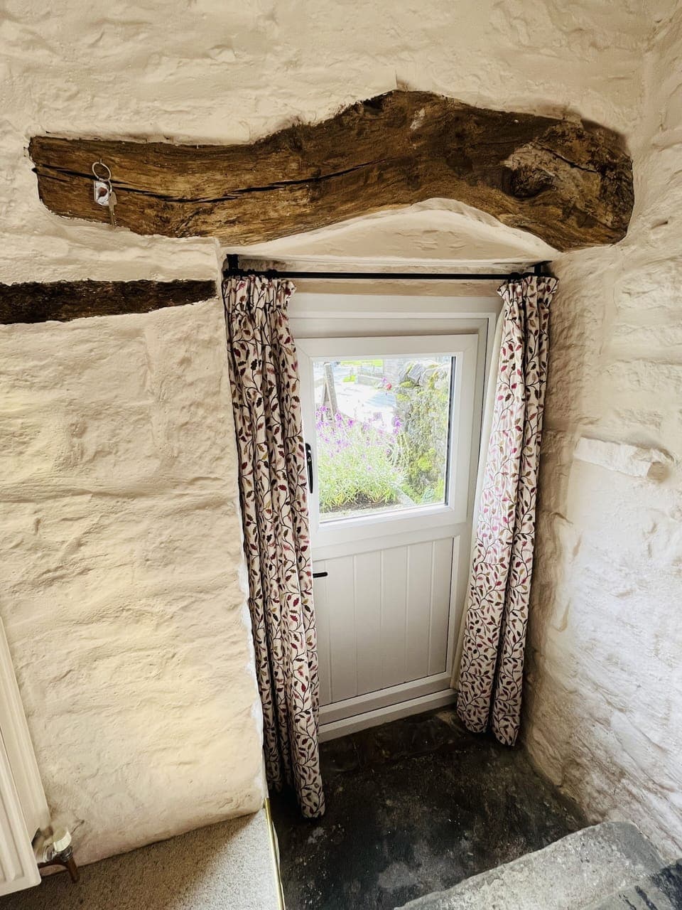 Door out into the courtyard