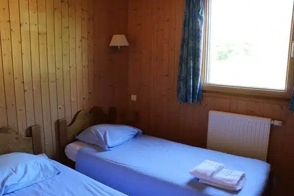 Chalet BEAUJON - Charmant gîte - Chardon bleu - Gite meublé de vacances avec sauna - chambre twin