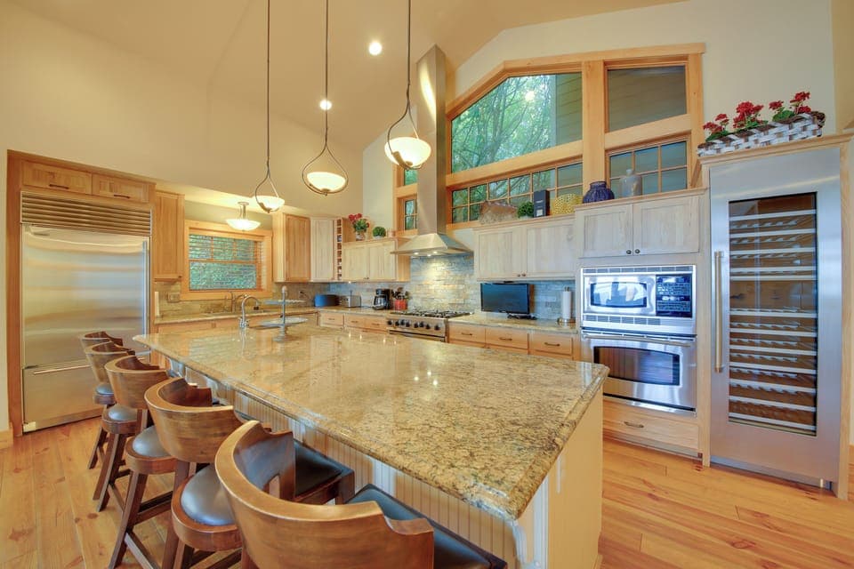 Kitchen | Coffee Maker | Blender | Crockpot | Spices | Wine Fridge