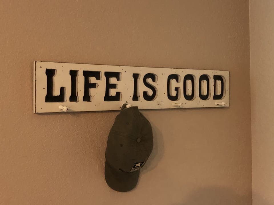 Need to get away?       Hang your hat here!