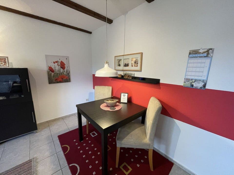 Furniture, Property, Table, Picture Frame, Building, Interior Design, Chair, House, Floor, Flooring