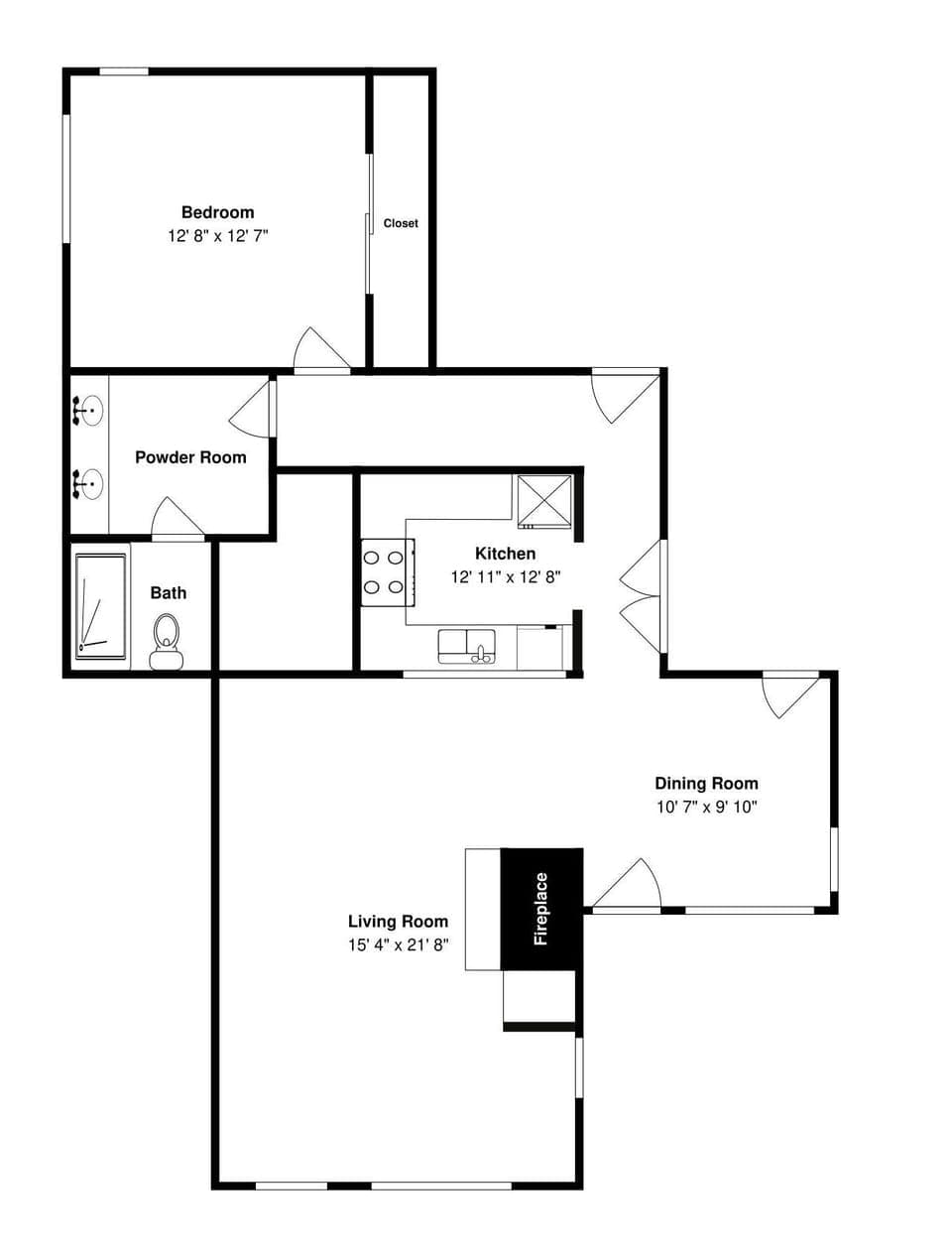 single-page-floor-plan